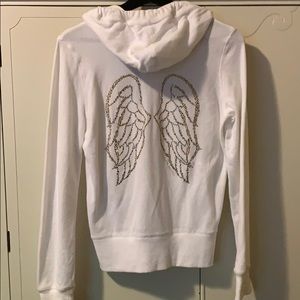 Victoria’s Secret angel wing zip up